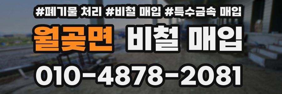 월곶면 비철 매입