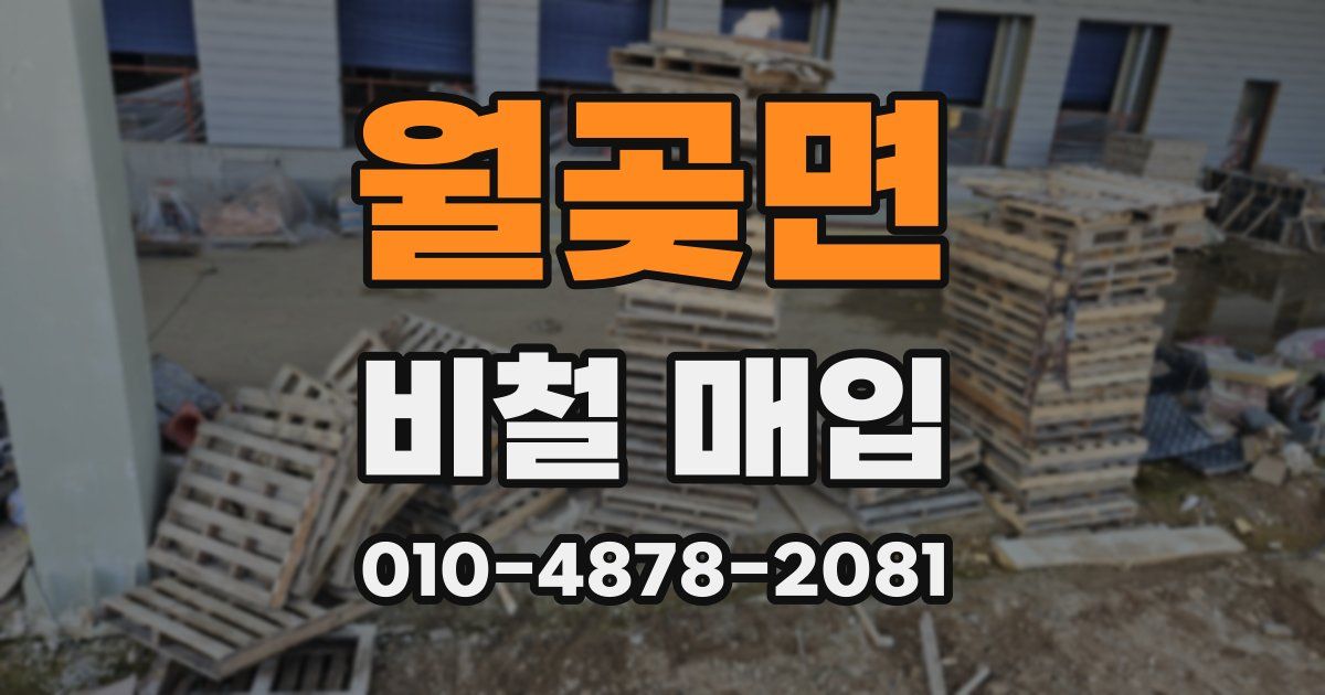 월곶면 비철 매입