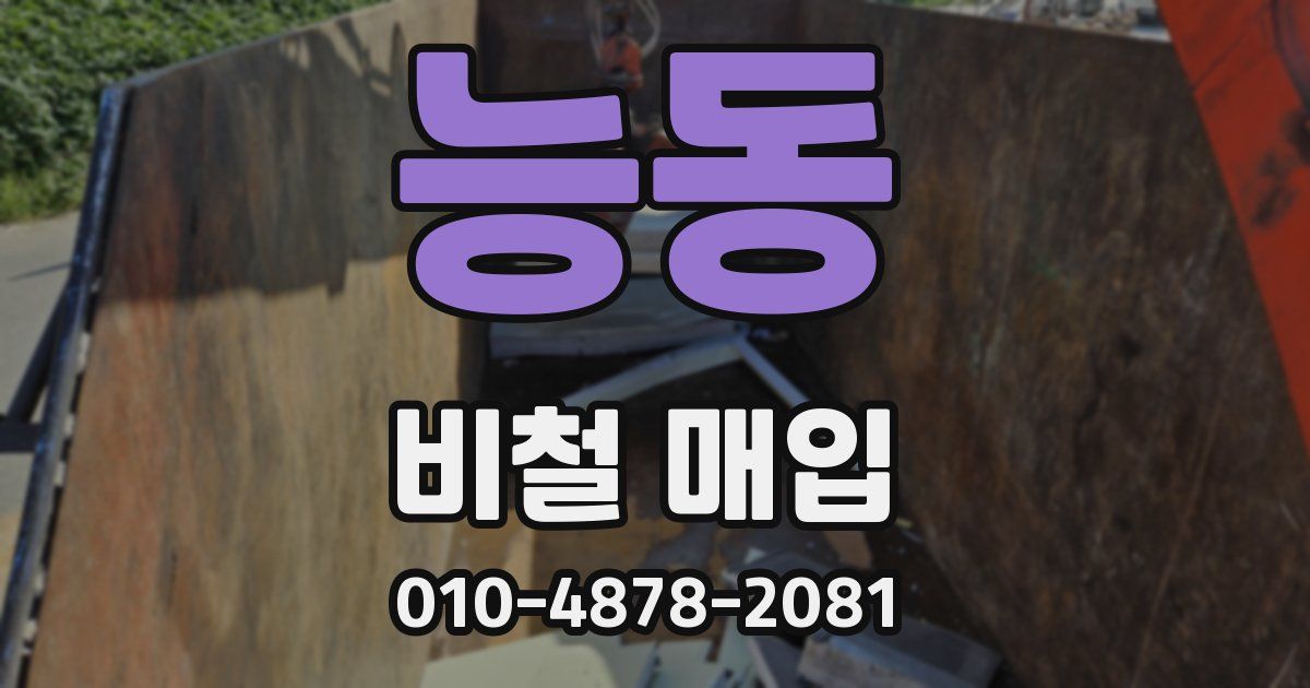 능동 비철 매입