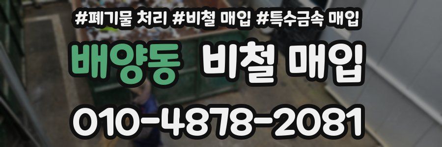 배양동 비철 매입