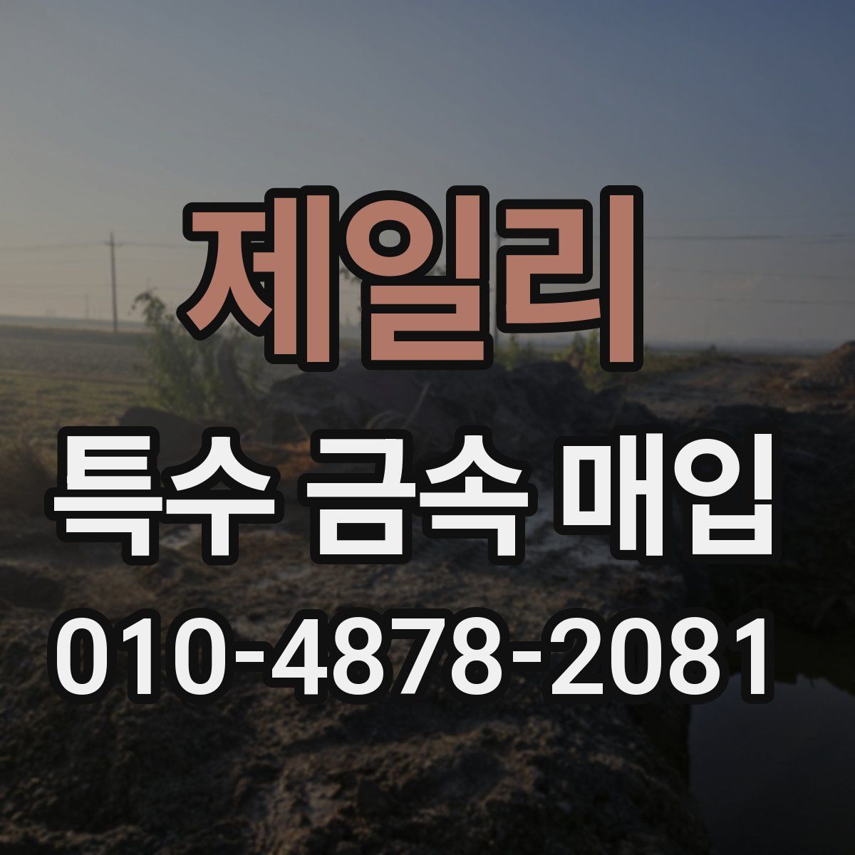 제일리 특수 금속 매입