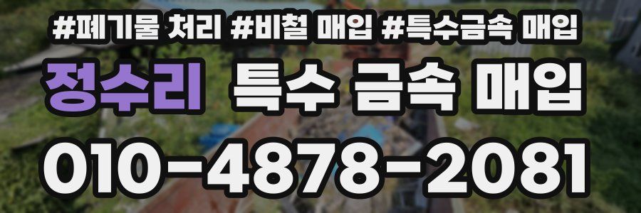 정수리 특수 금속 매입