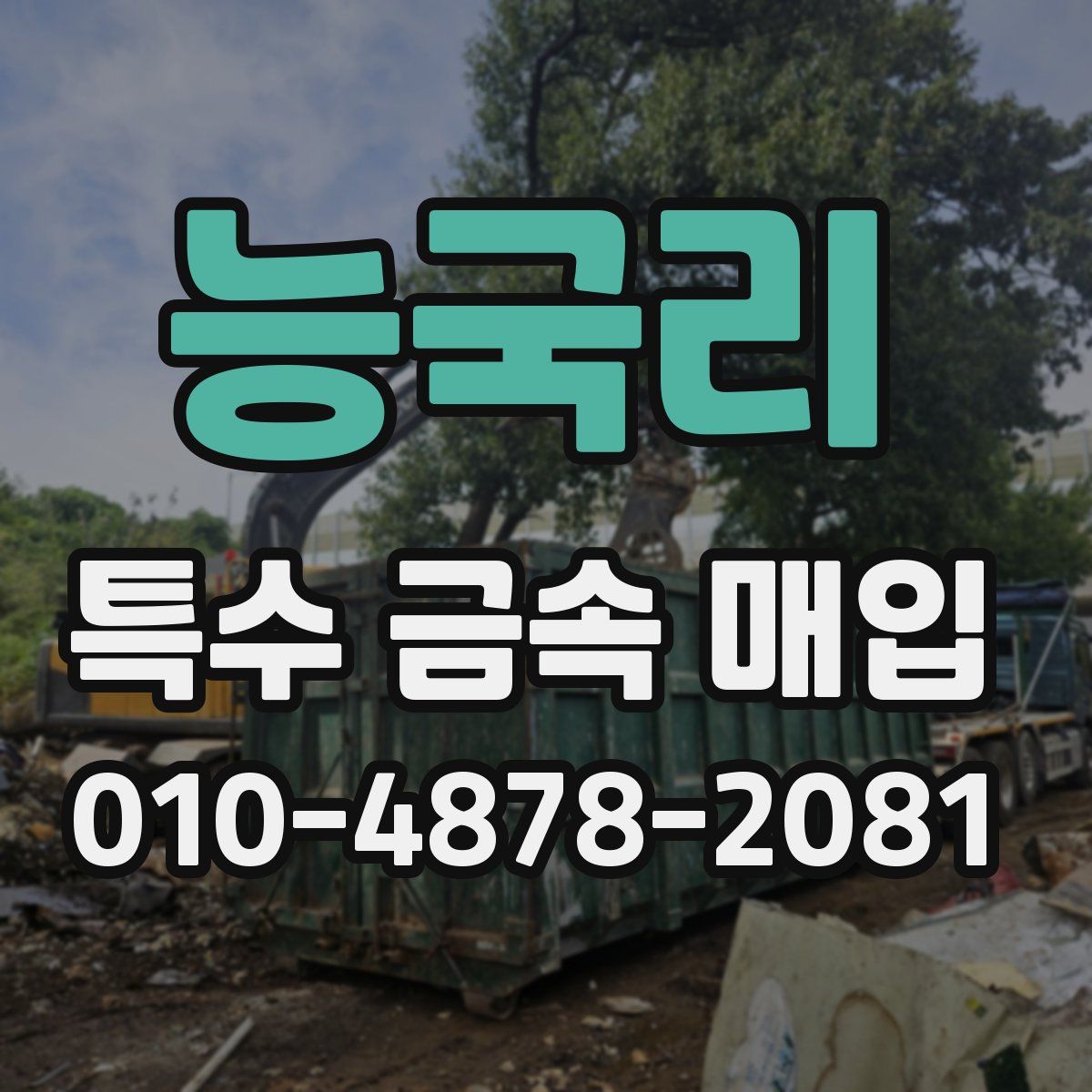 능국리 특수 금속 매입
