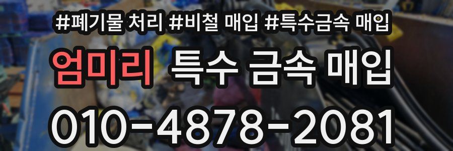 엄미리 특수 금속 매입