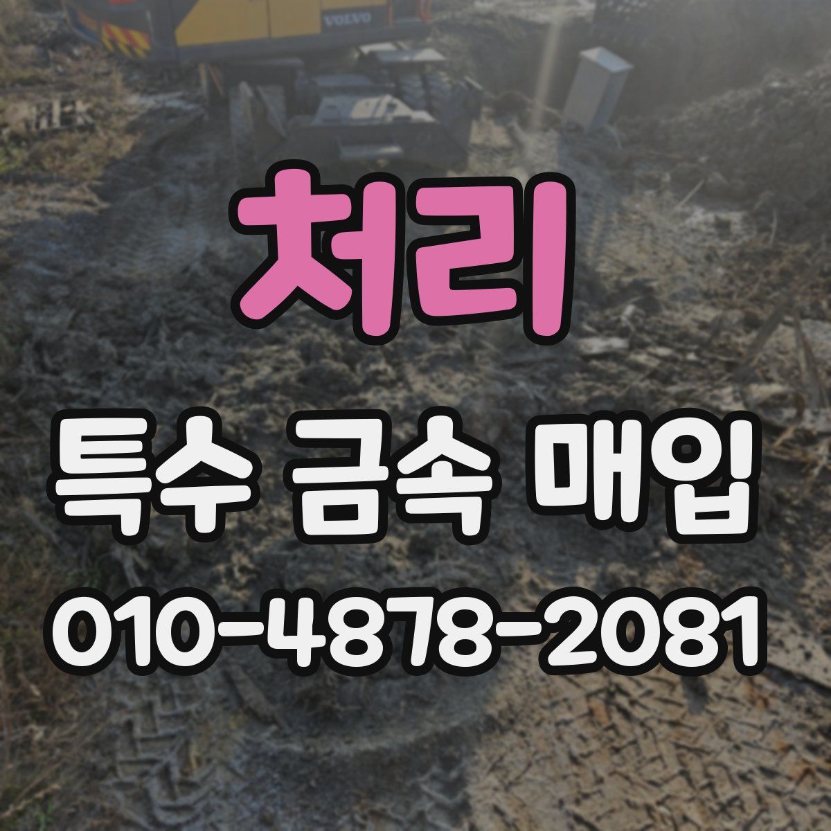 처리 특수 금속 매입