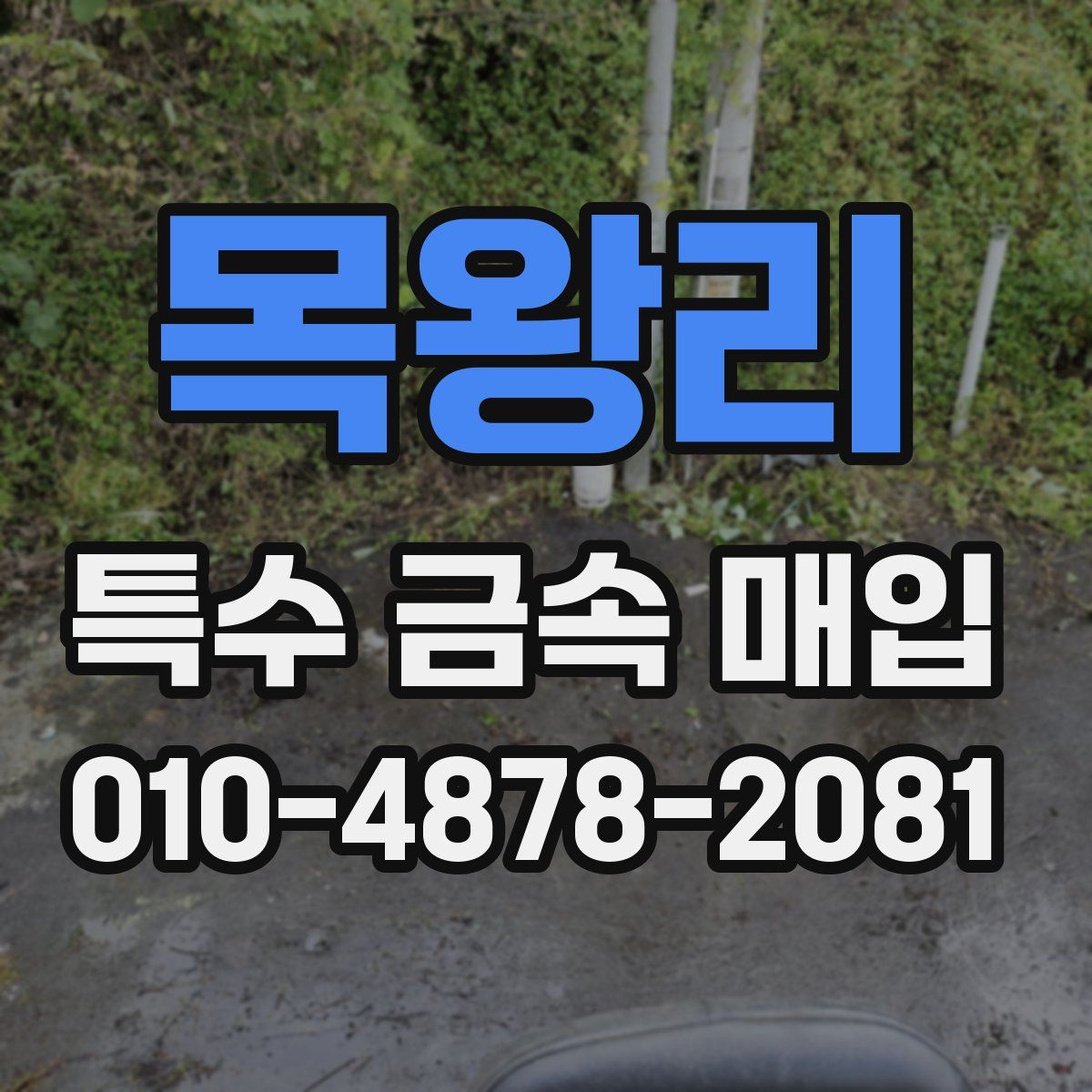 목왕리 특수 금속 매입