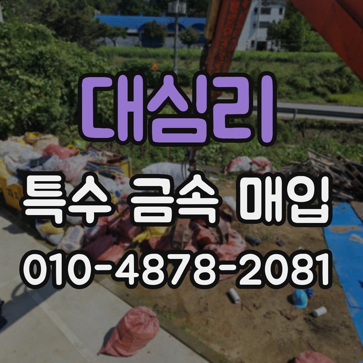대심리 특수 금속 매입