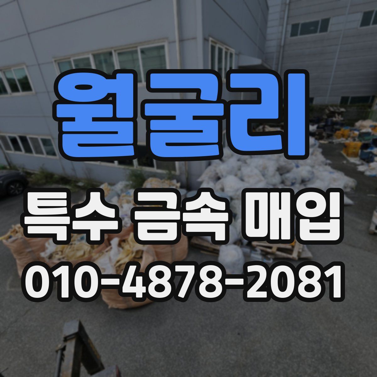 월굴리 특수 금속 매입