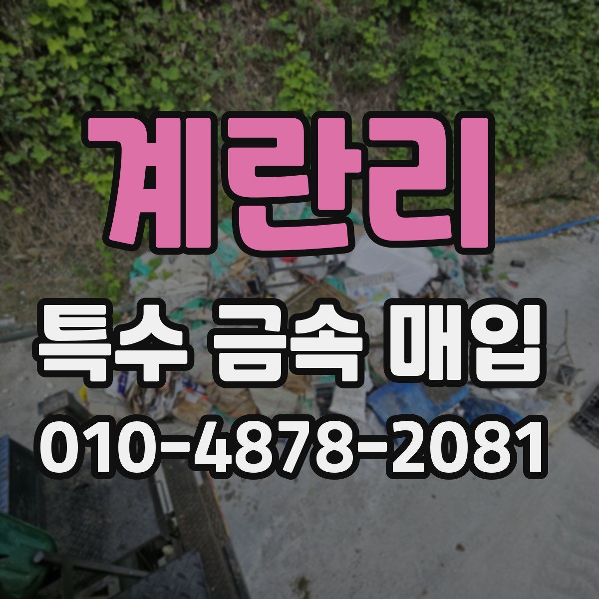 계란리 특수 금속 매입
