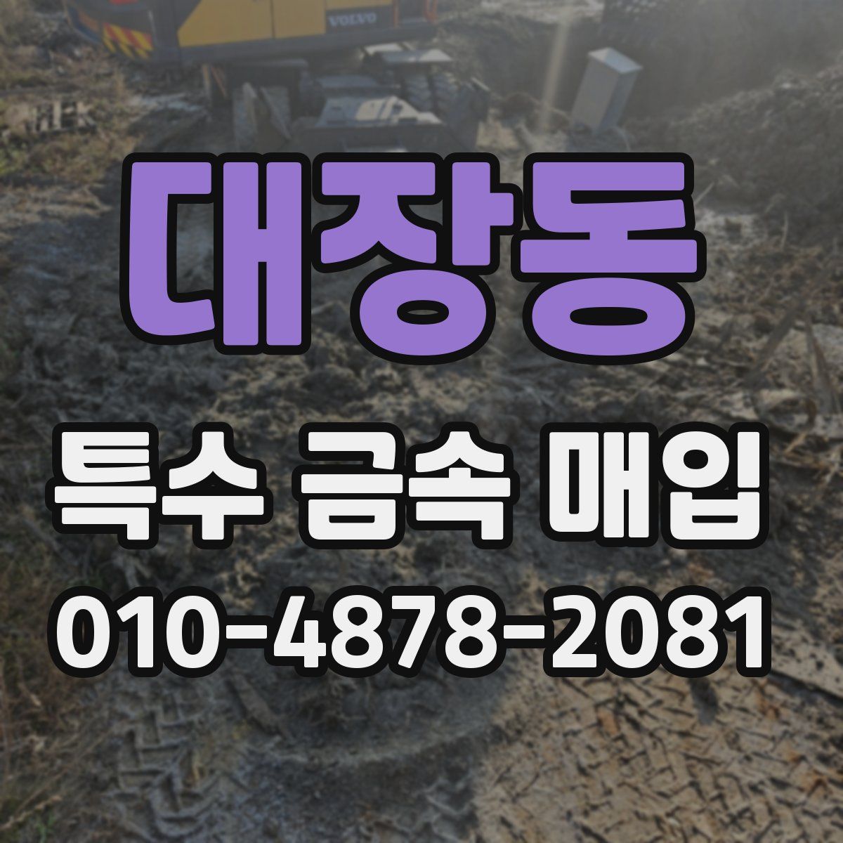 대장동 특수 금속 매입