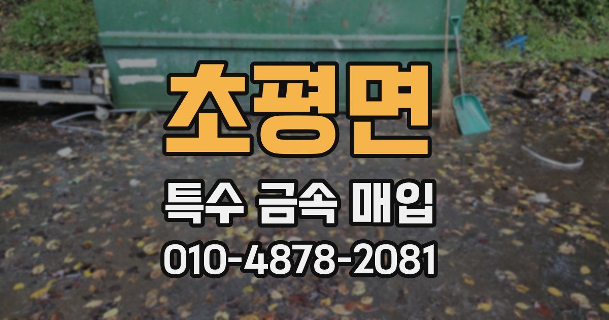초평면 특수 금속 매입
