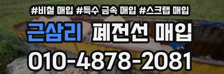 근삼리 폐전선 매입