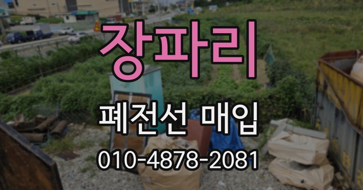 장파리 폐전선 매입