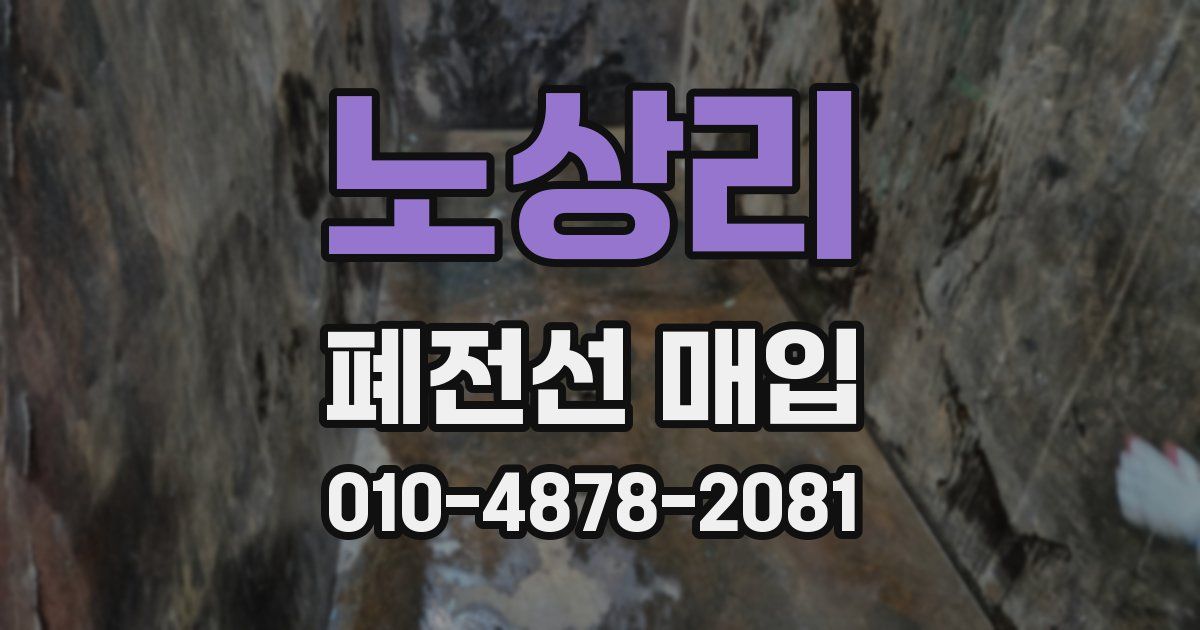 노상리 폐전선 매입