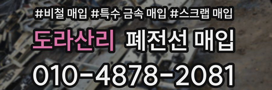 도라산리 폐전선 매입