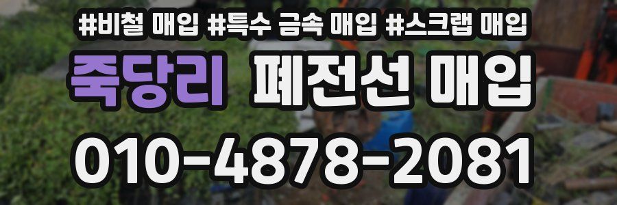 죽당리 폐전선 매입