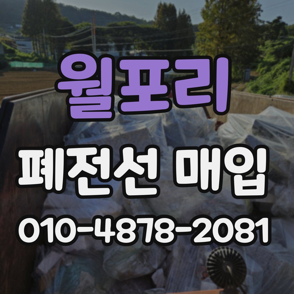 월포리 폐전선 매입