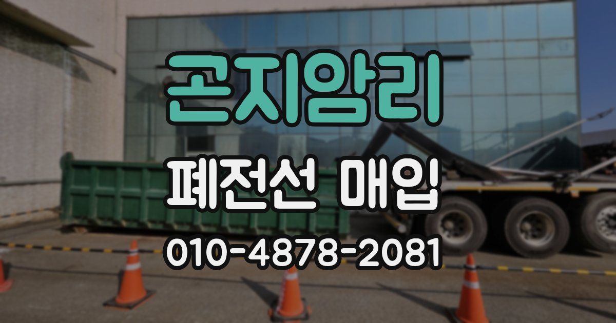 곤지암리 폐전선 매입