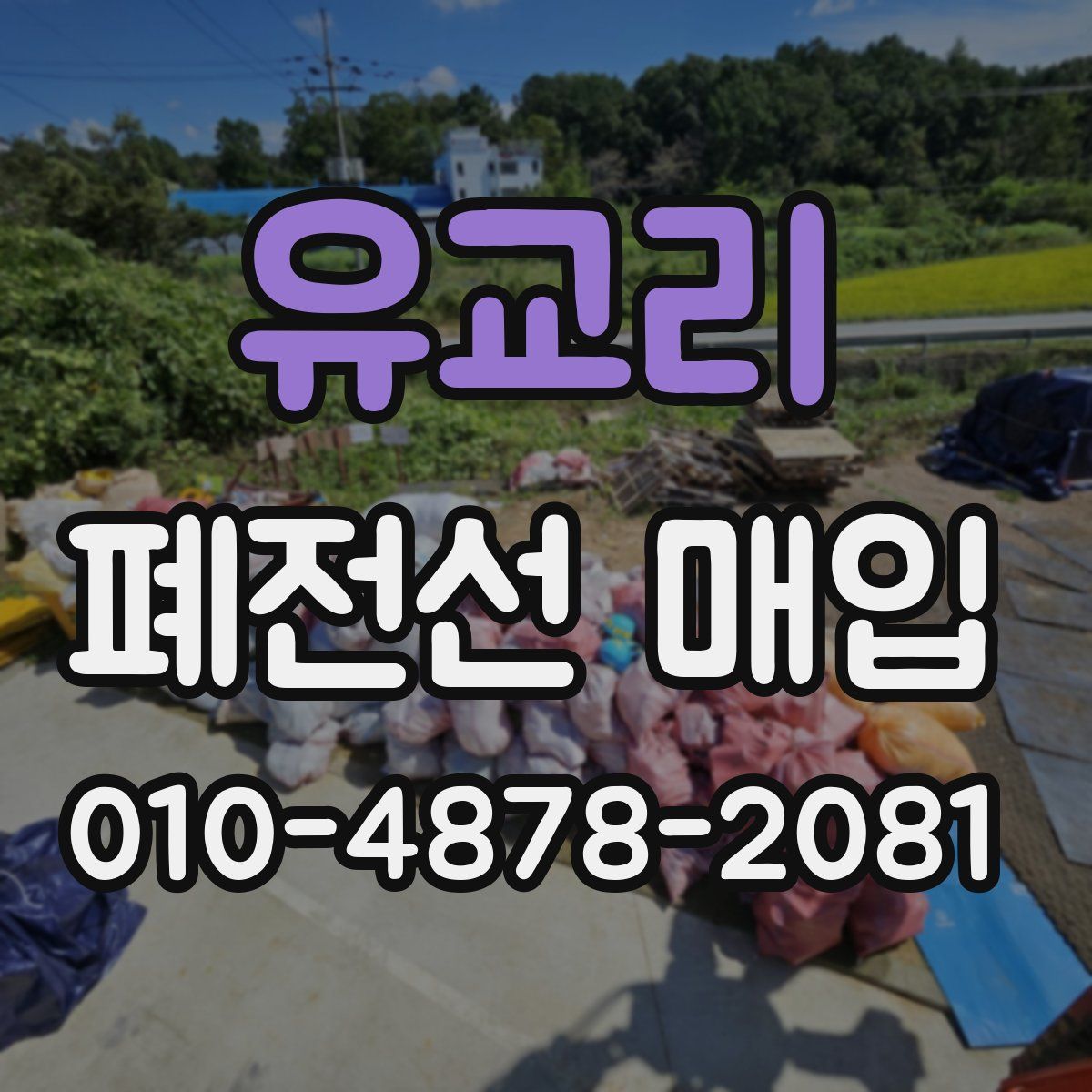유교리 폐전선 매입