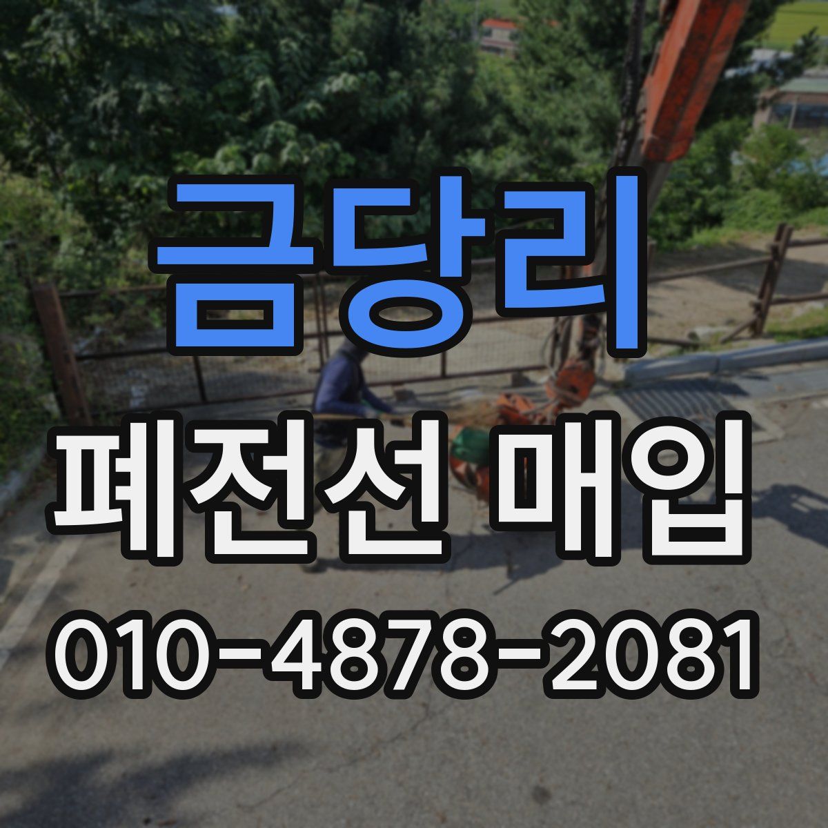 금당리 폐전선 매입