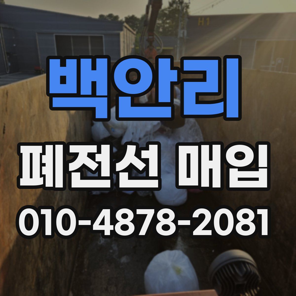 백안리 폐전선 매입