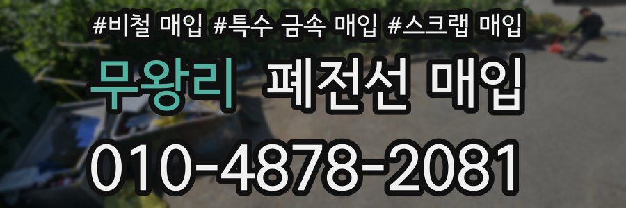 무왕리 폐전선 매입