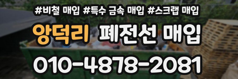 앙덕리 폐전선 매입