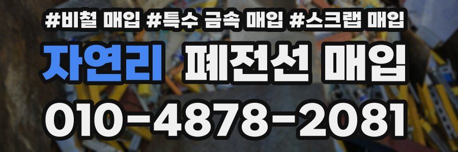 자연리 폐전선 매입