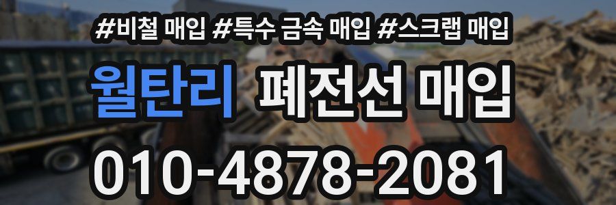 월탄리 폐전선 매입