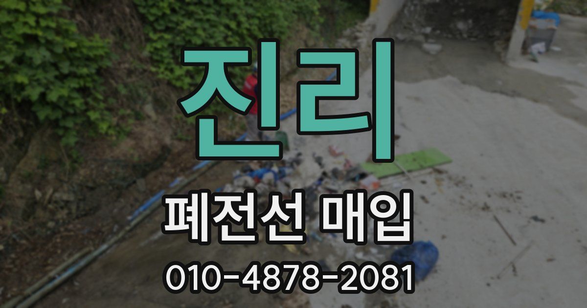 진리 폐전선 매입