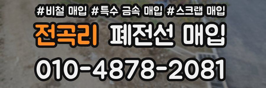 전곡리 폐전선 매입