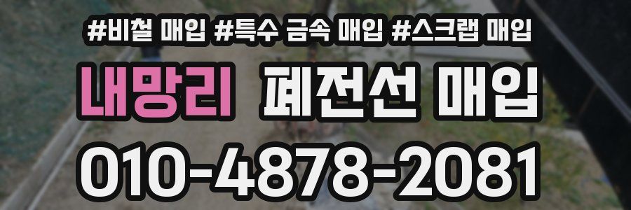 내망리 폐전선 매입