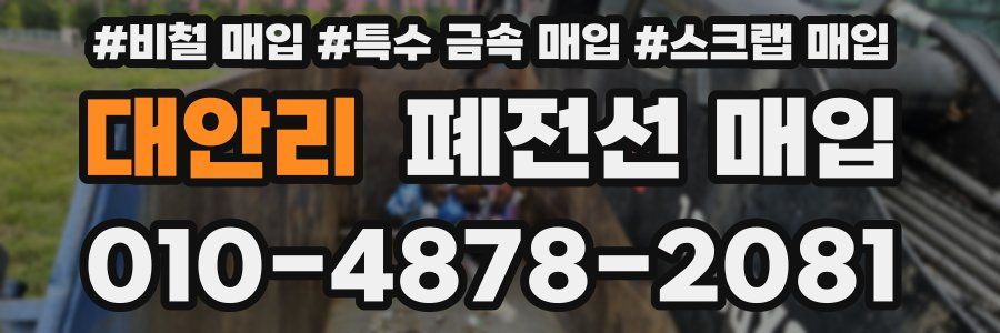 대안리 폐전선 매입