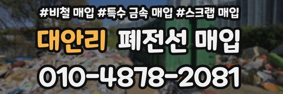 대안리 폐전선 매입