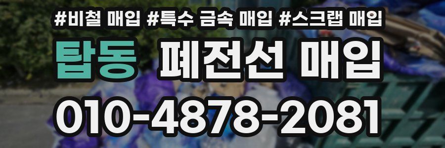 탑동 폐전선 매입