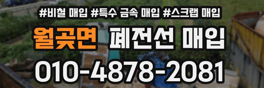 월곶면 폐전선 매입