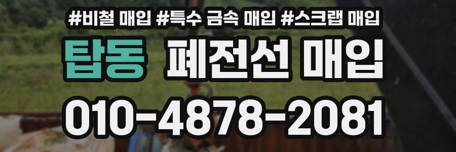 탑동 폐전선 매입