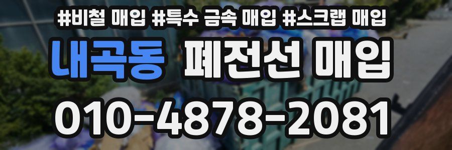 내곡동 폐전선 매입