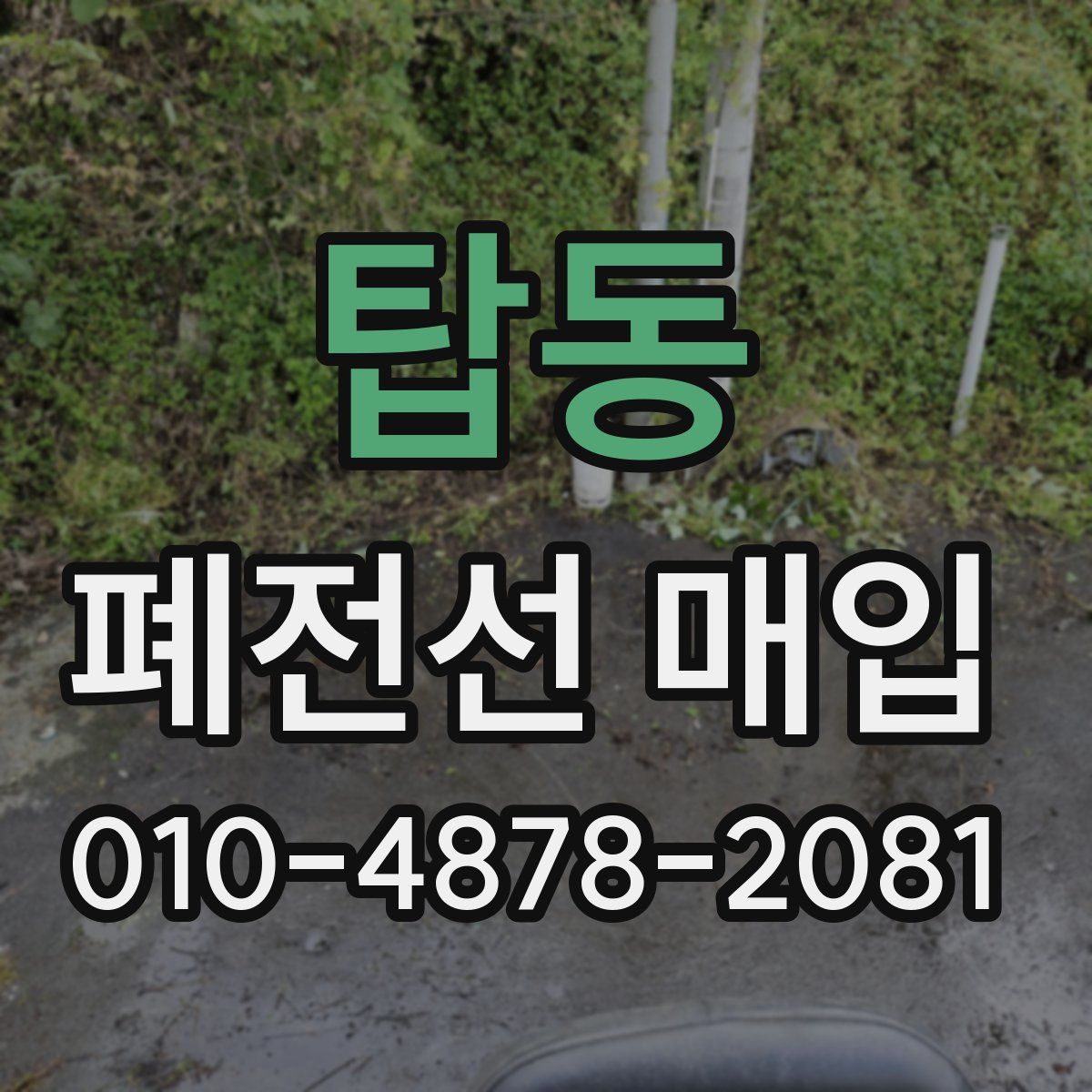 탑동 폐전선 매입