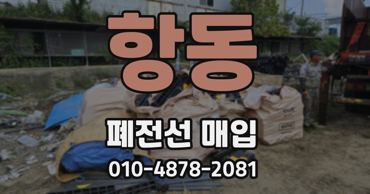 항동 폐전선 매입