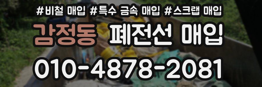 감정동 폐전선 매입