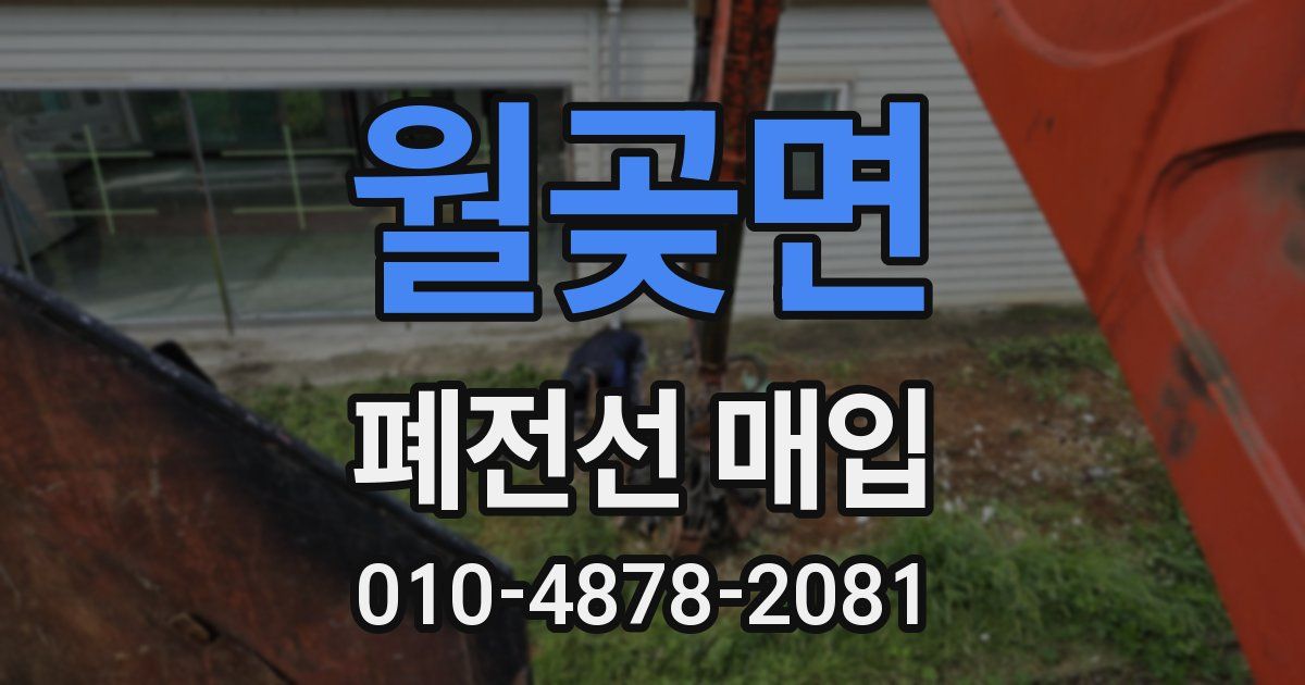 월곶면 폐전선 매입