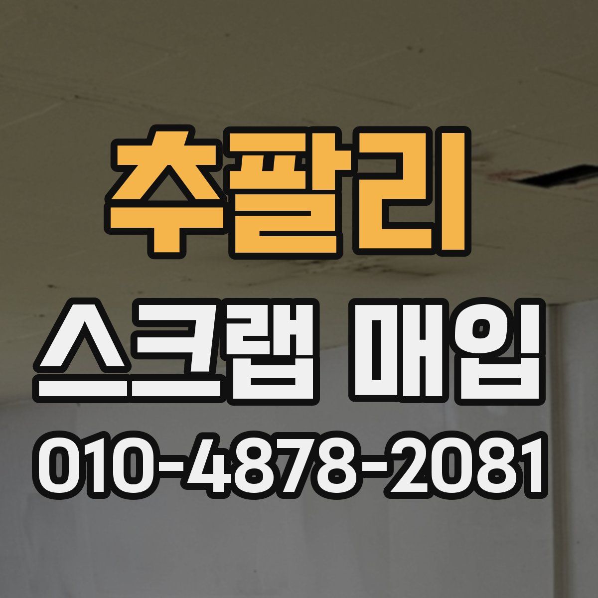 추팔리 스크랩 매입