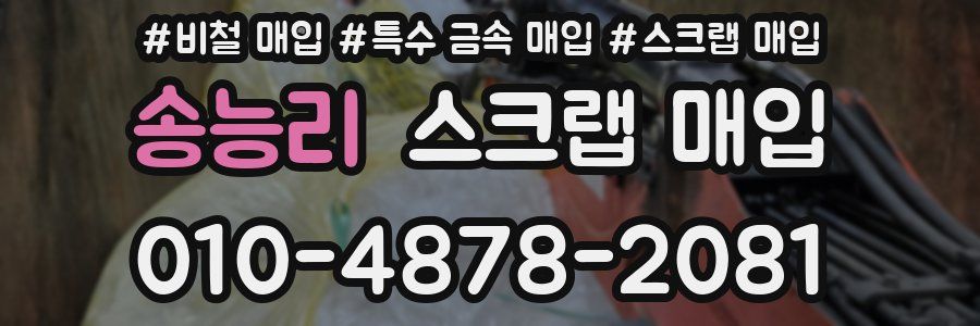 송능리 스크랩 매입