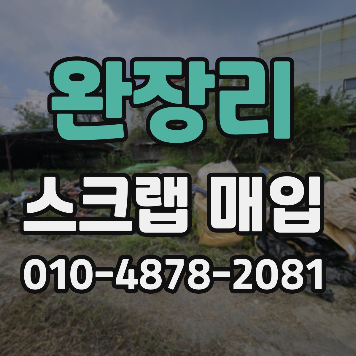 완장리 스크랩 매입