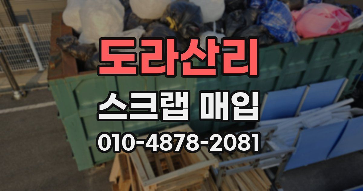 도라산리 스크랩 매입