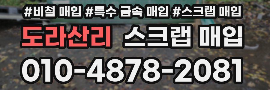 도라산리 스크랩 매입