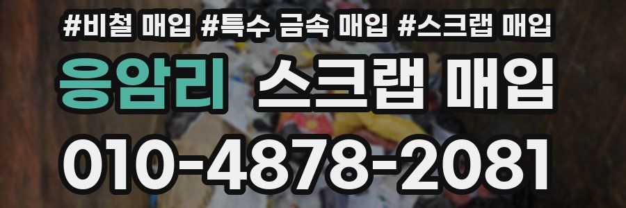 응암리 스크랩 매입