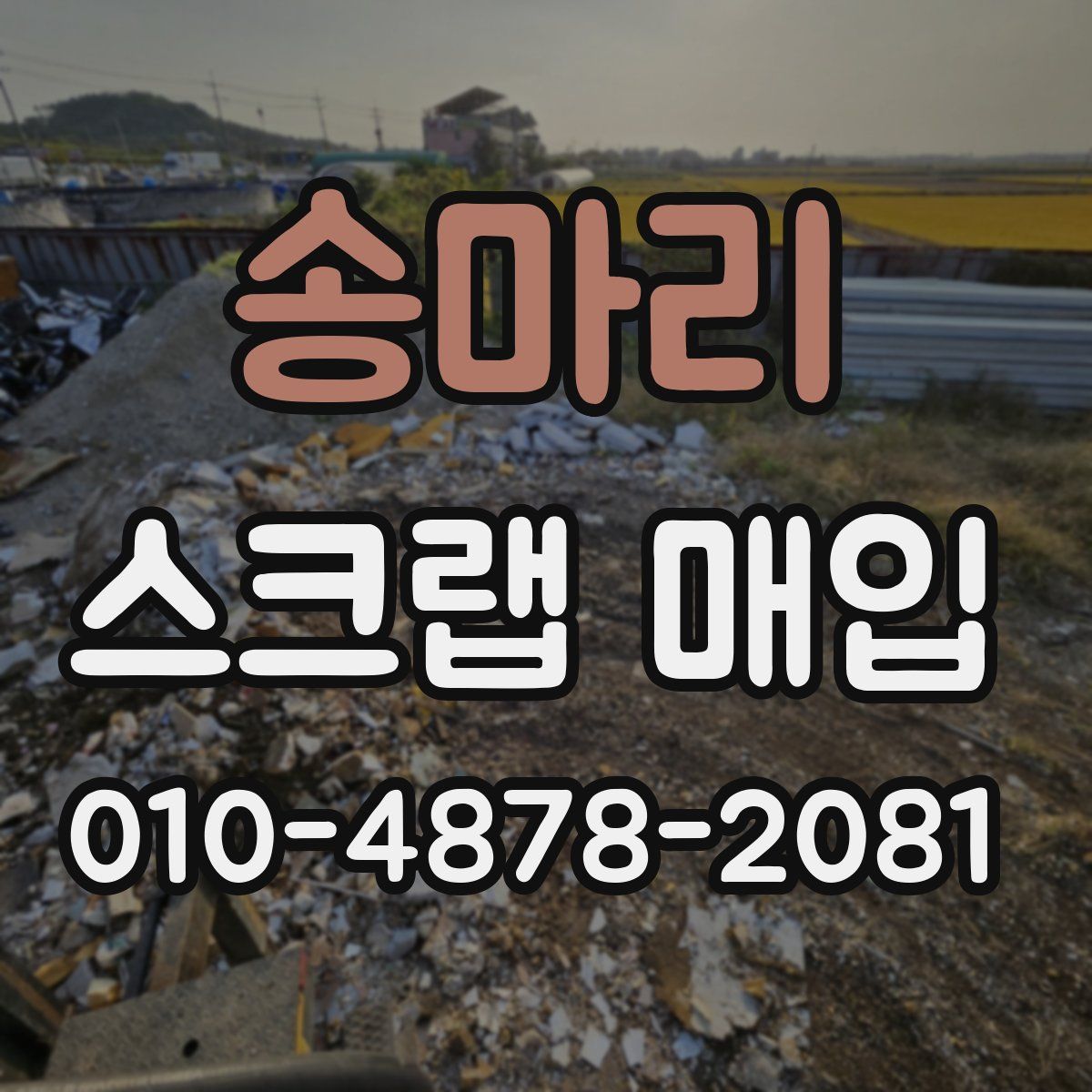 송마리 스크랩 매입