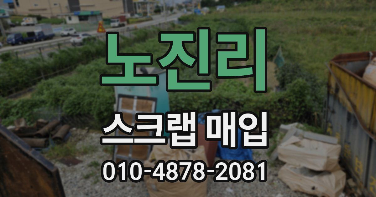 노진리 스크랩 매입